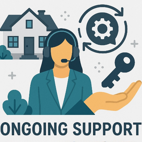 Landlord reviewing rental property maintenance report in Leeds